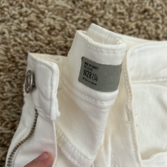 TOPSHOP Jamie white jeans - Picture 3 of 4